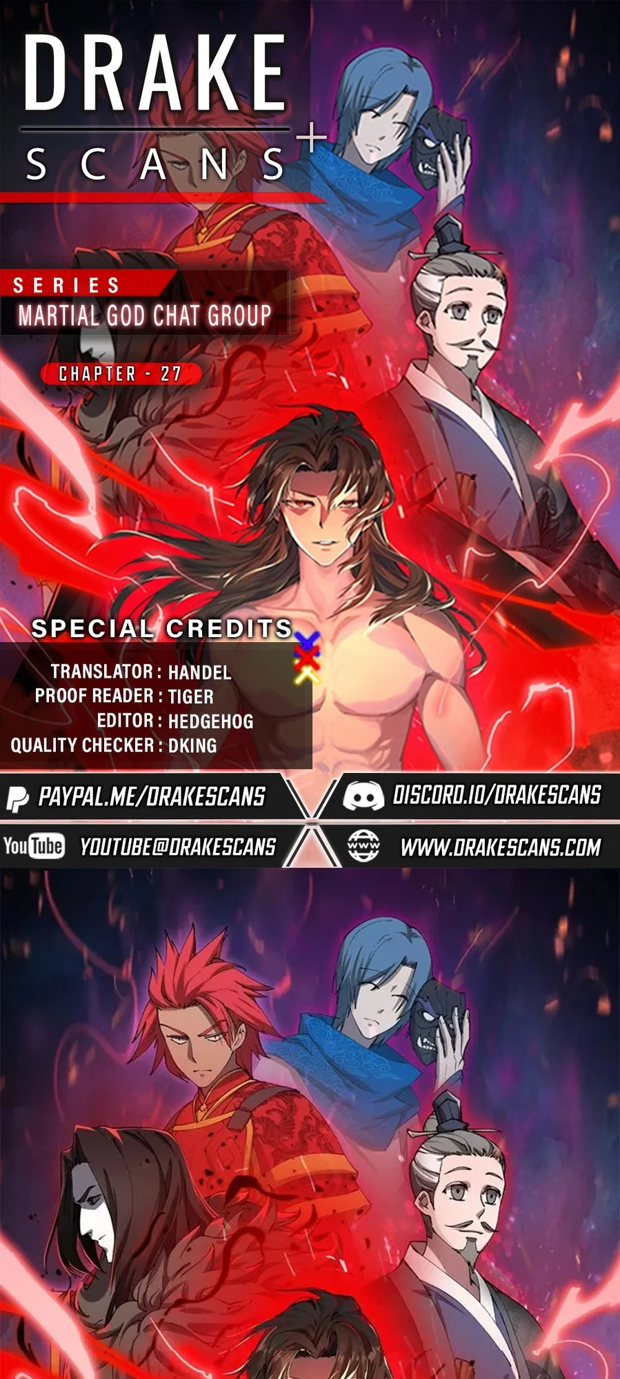 Martial God Chat Group Chapter 27 - Page 1