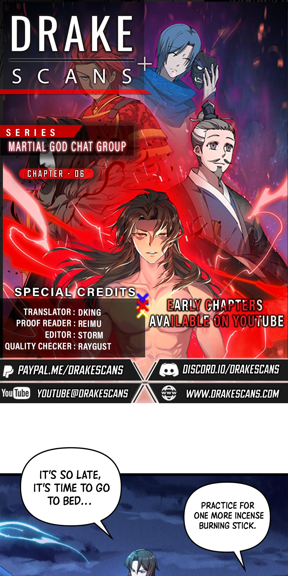 Martial God Chat Group Chapter 6 - Page 1