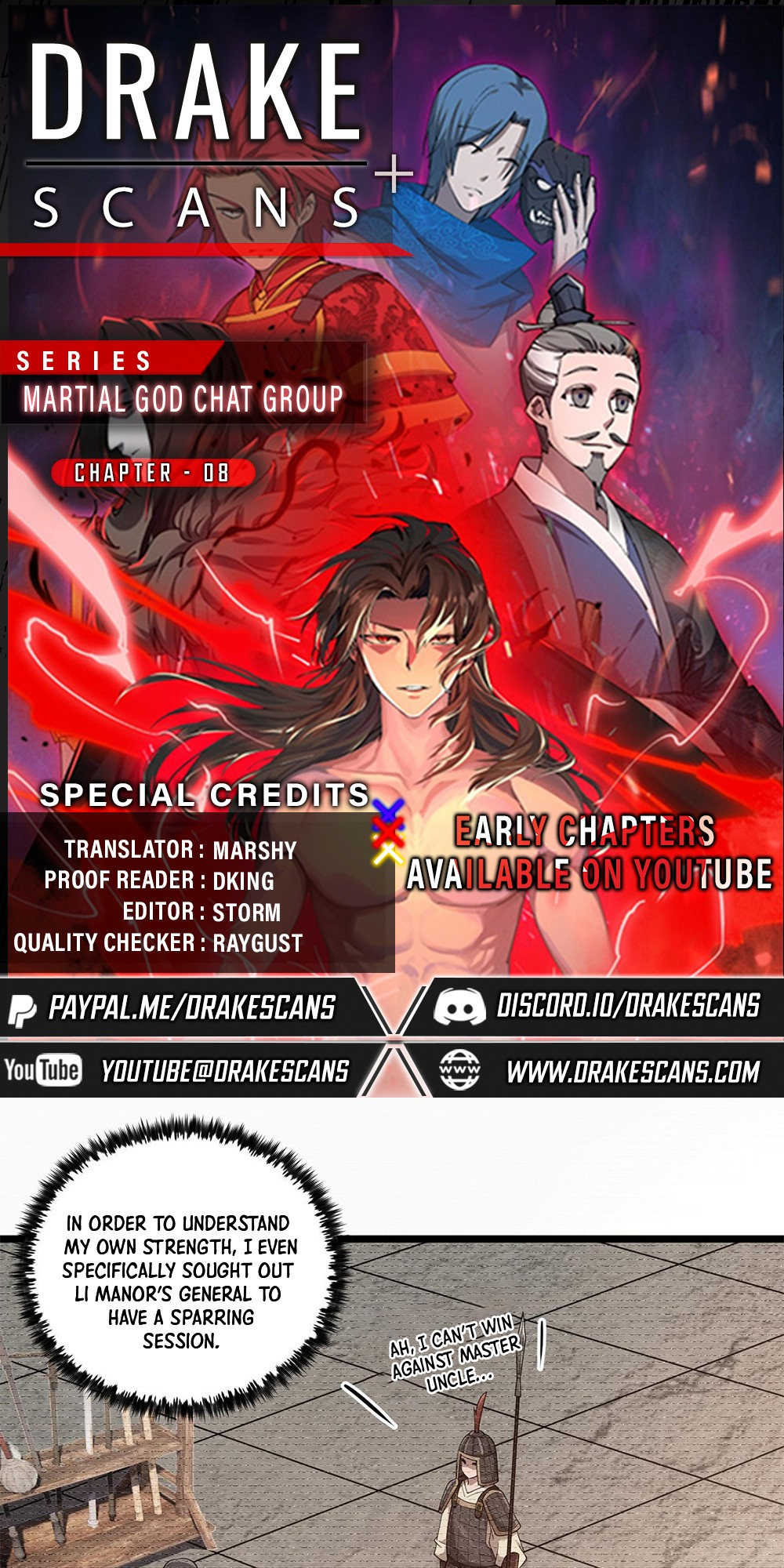 Martial God Chat Group Chapter 8 - Page 1