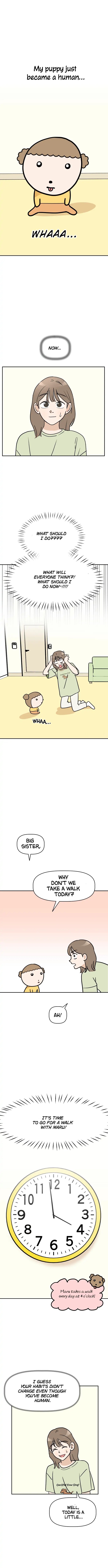 Maru Is a Puppy Chapter 2 - Page 1