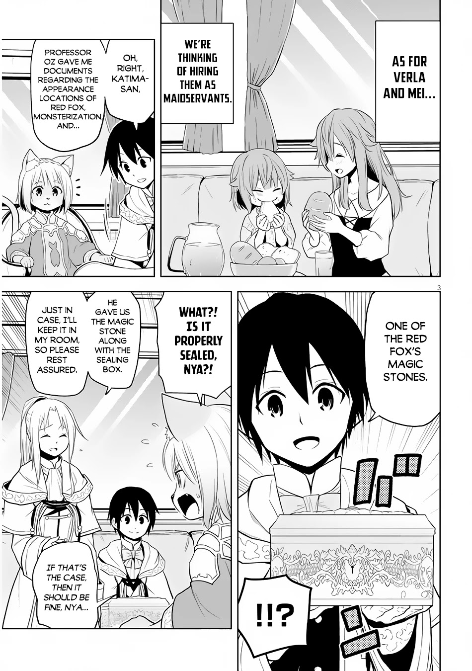 Maseki Gurume: Mamono no Chikara o Tabeta Ore wa Saikyou! Chapter 35 - Page 3