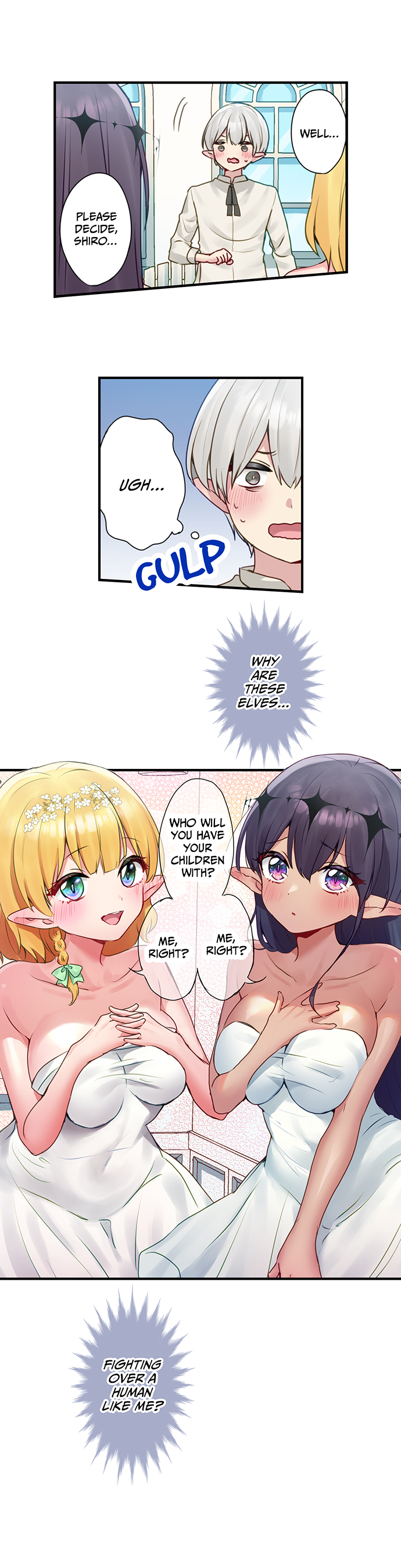 Mating With My Elf Bride Harem: From Bullied to Irresistible Chapter 1 - Page 2