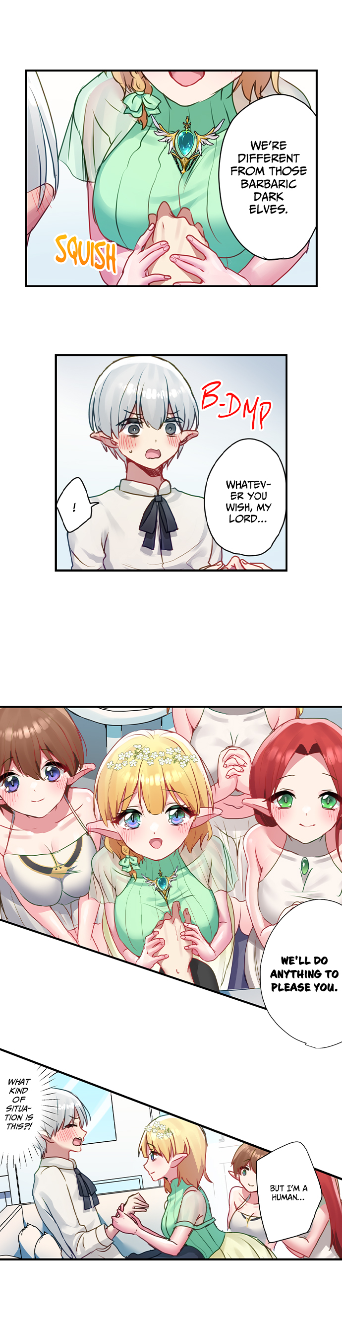 Mating With My Elf Bride Harem: From Bullied to Irresistible Chapter 2 - Page 3