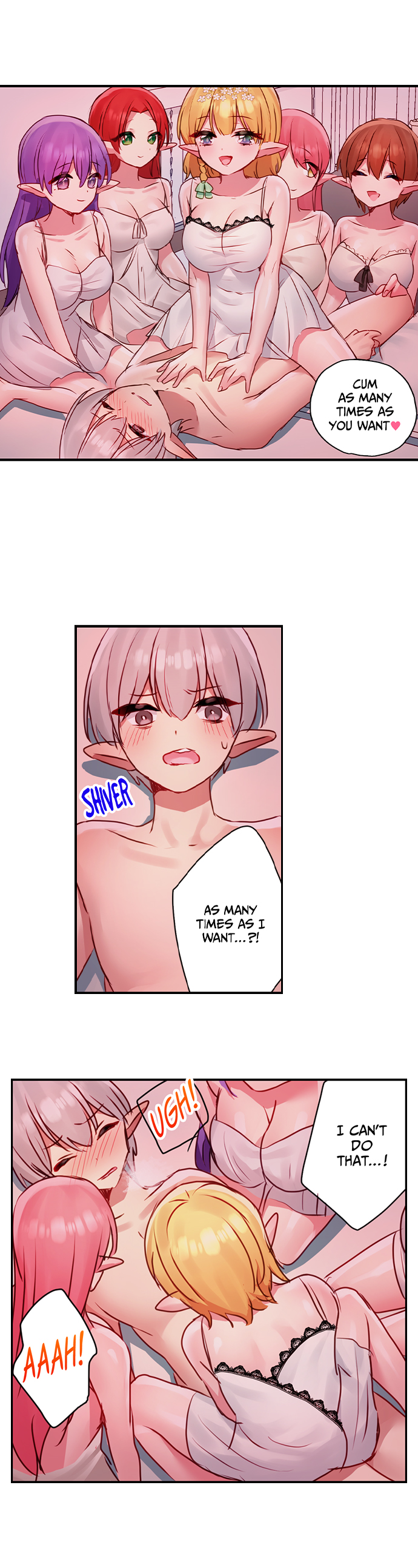 Mating With My Elf Bride Harem: From Bullied to Irresistible Chapter 6 - Page 6