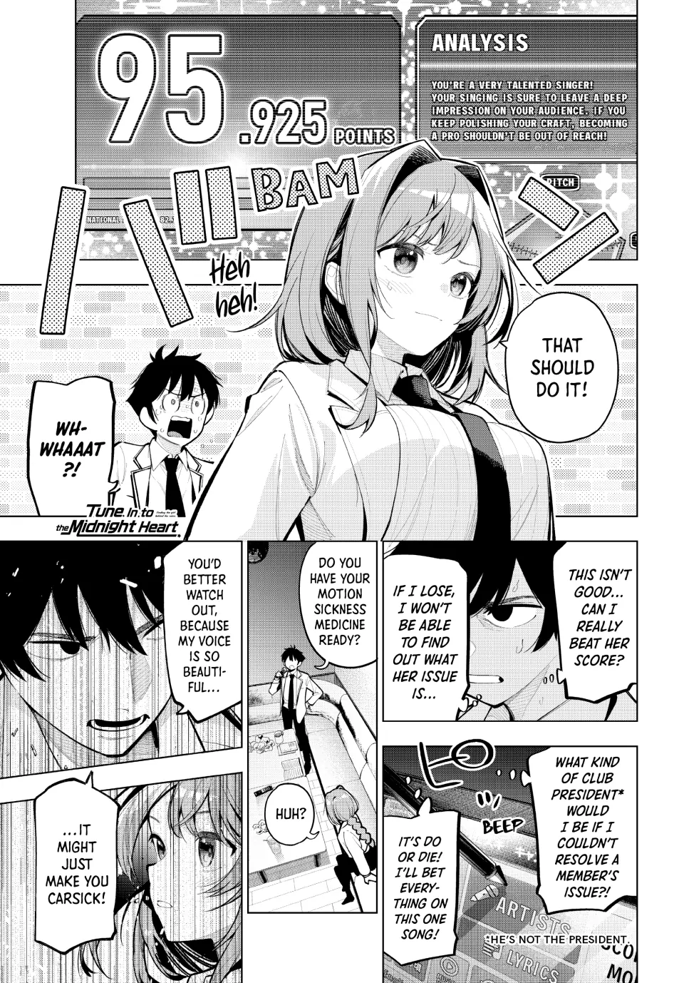 Mayonaka Heart Tune Chapter 18 - Page 1