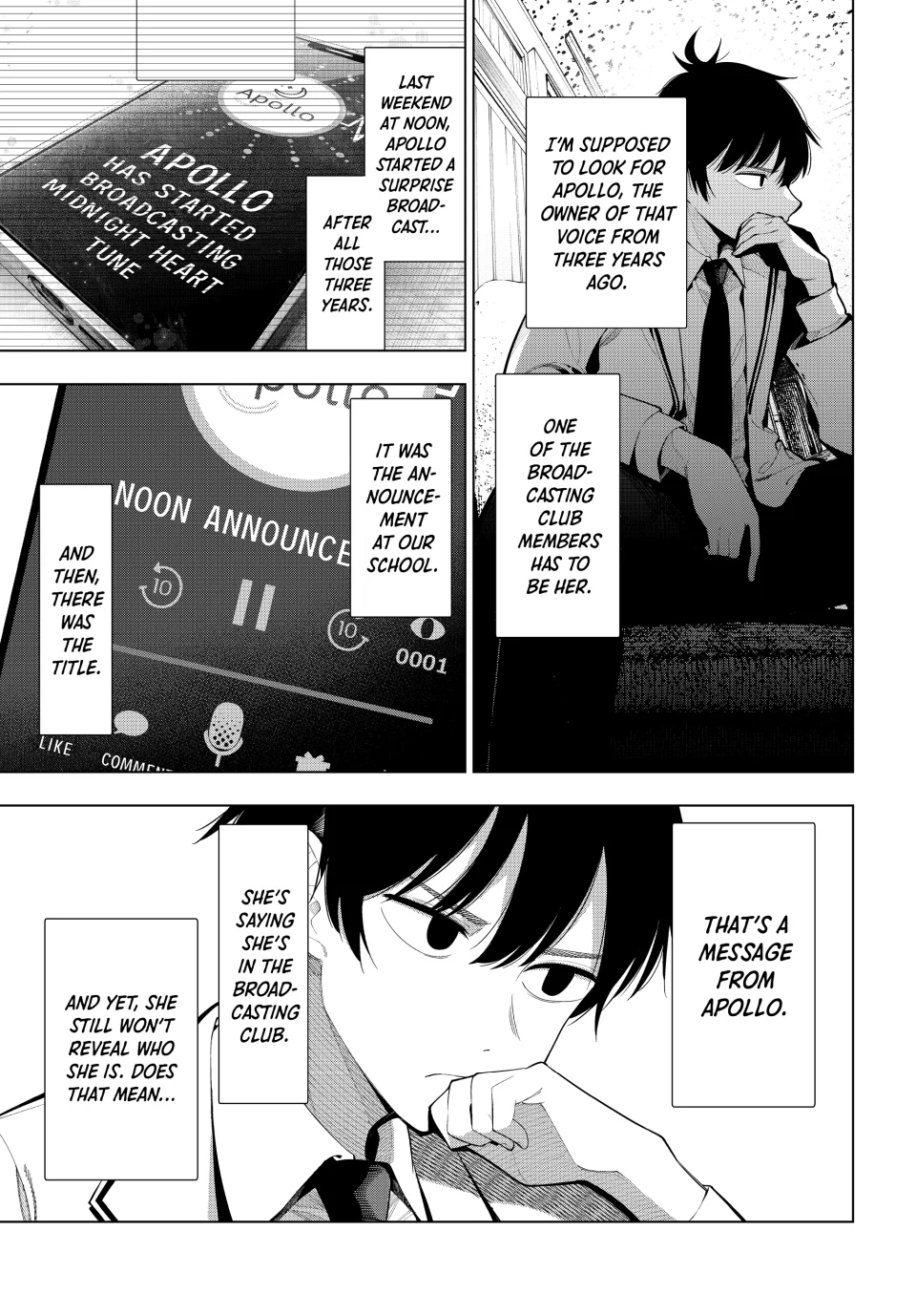 Mayonaka Heart Tune Chapter 2 - Page 8