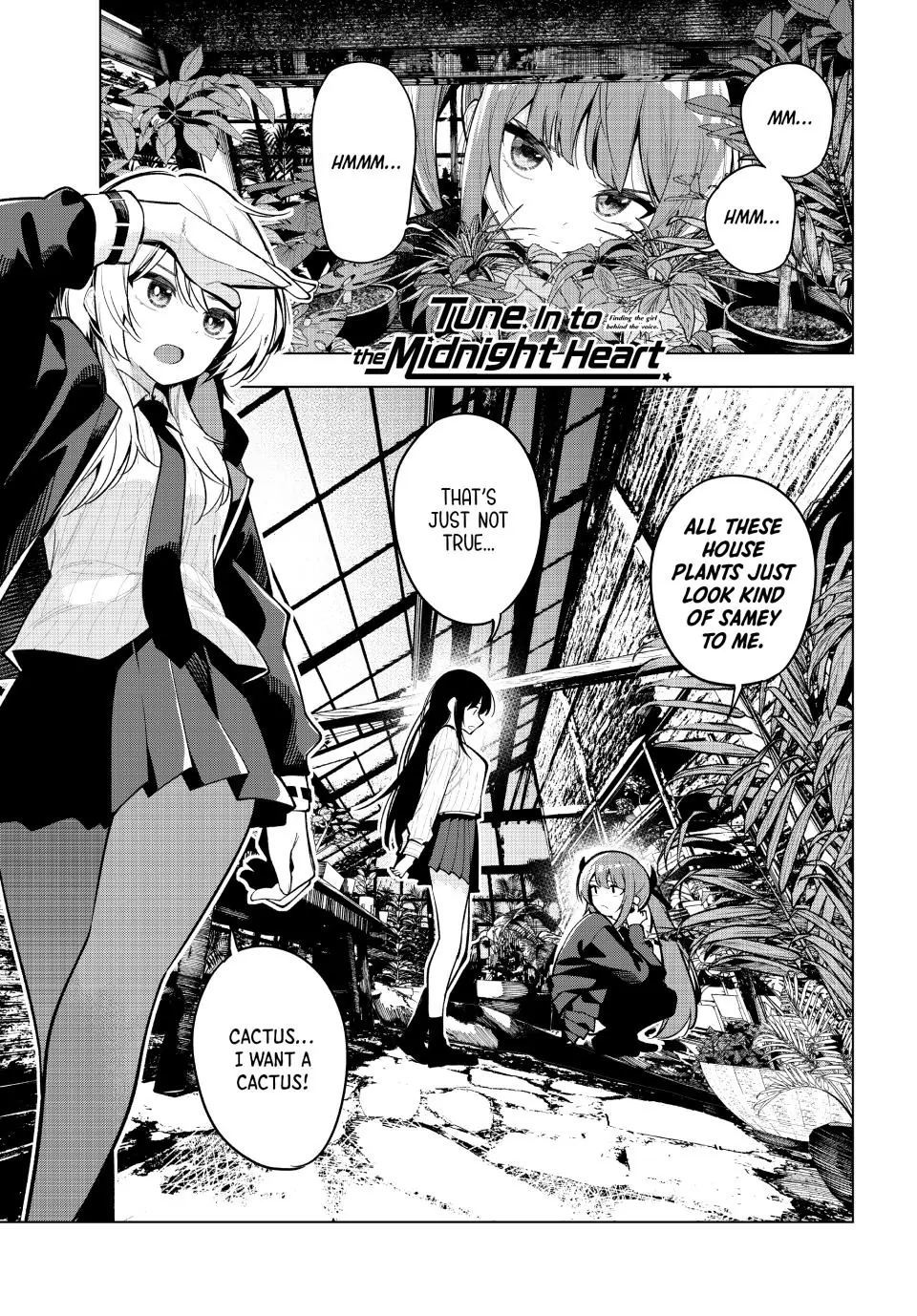 Mayonaka Heart Tune Chapter 28 - Page 1