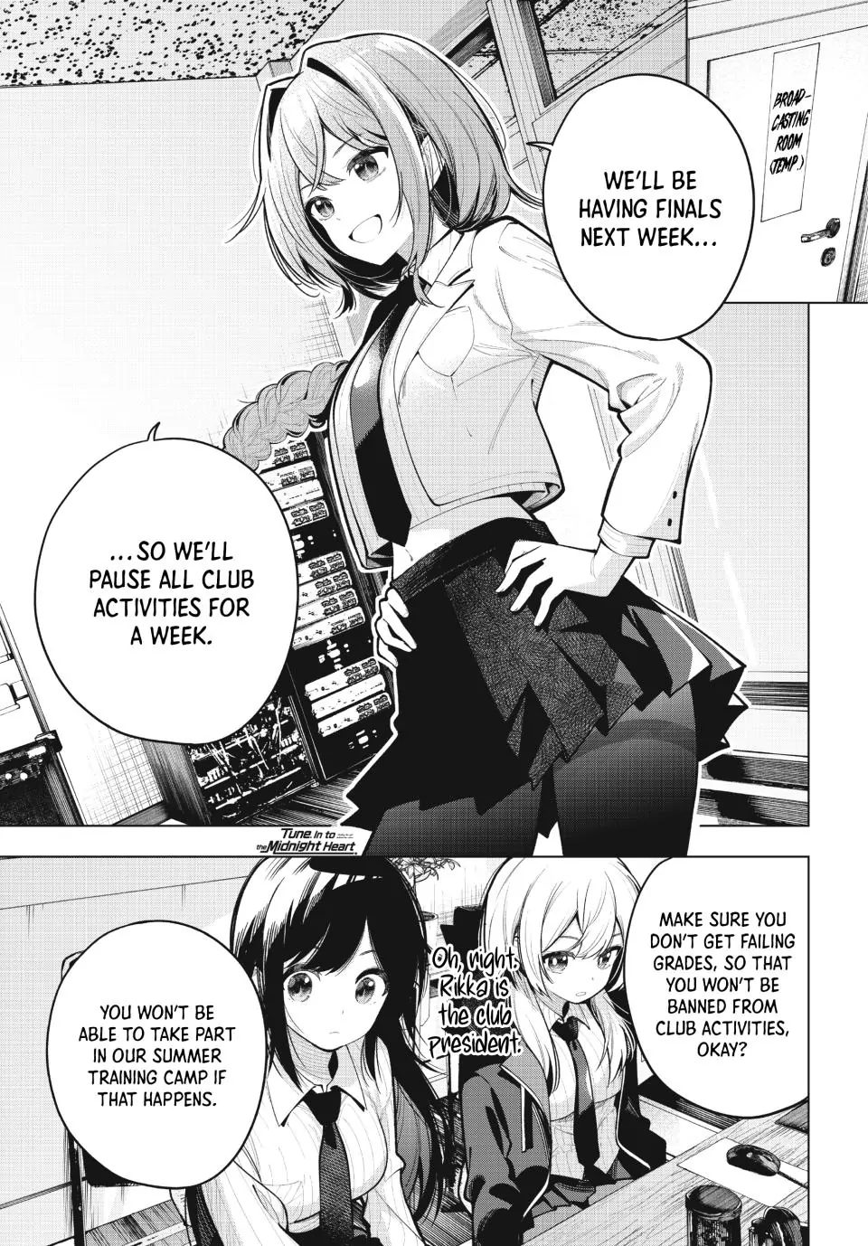 Mayonaka Heart Tune Chapter 33 - Page 1