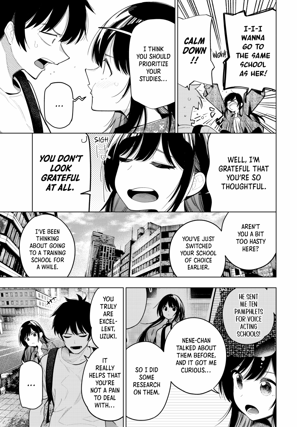 Mayonaka Heart Tune Chapter 48 - Page 9