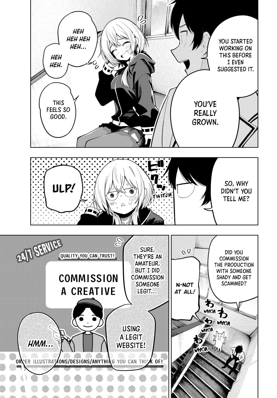 Mayonaka Heart Tune Chapter 57 - Page 15