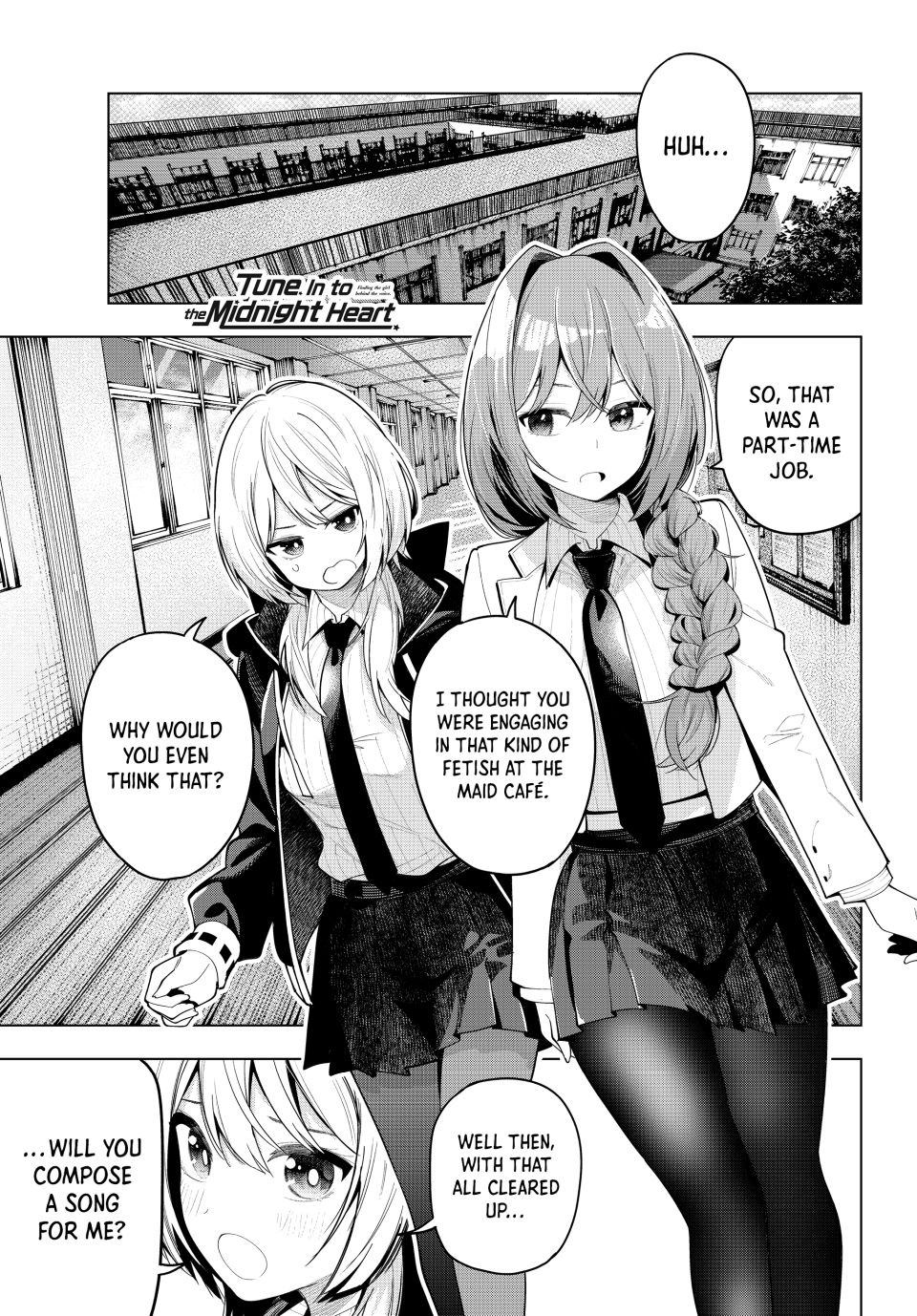 Mayonaka Heart Tune Chapter 59 - Page 1