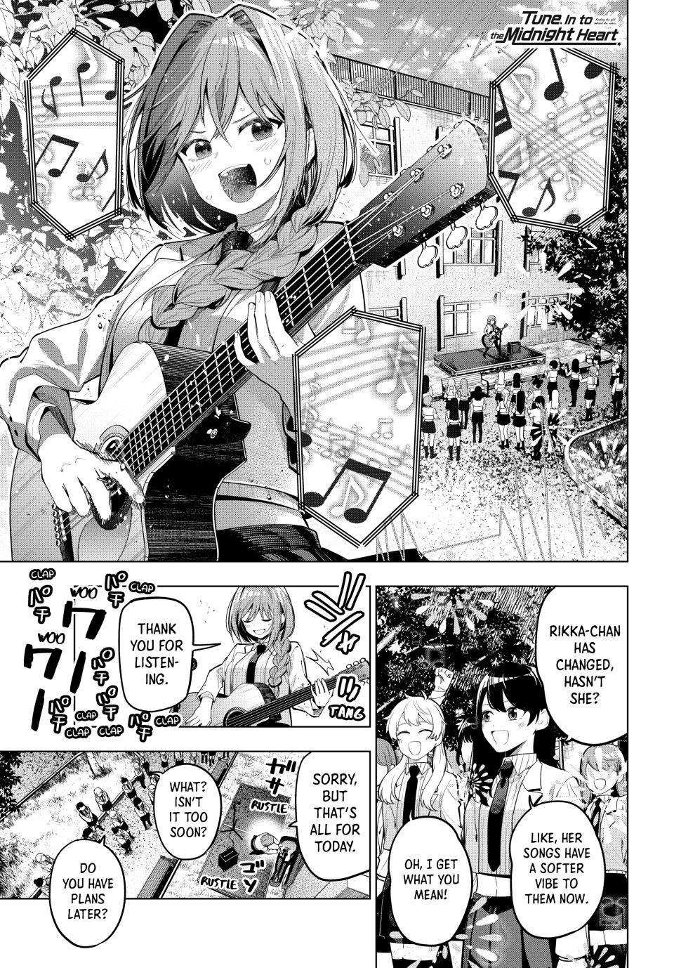 Mayonaka Heart Tune Chapter 81 - Page 1