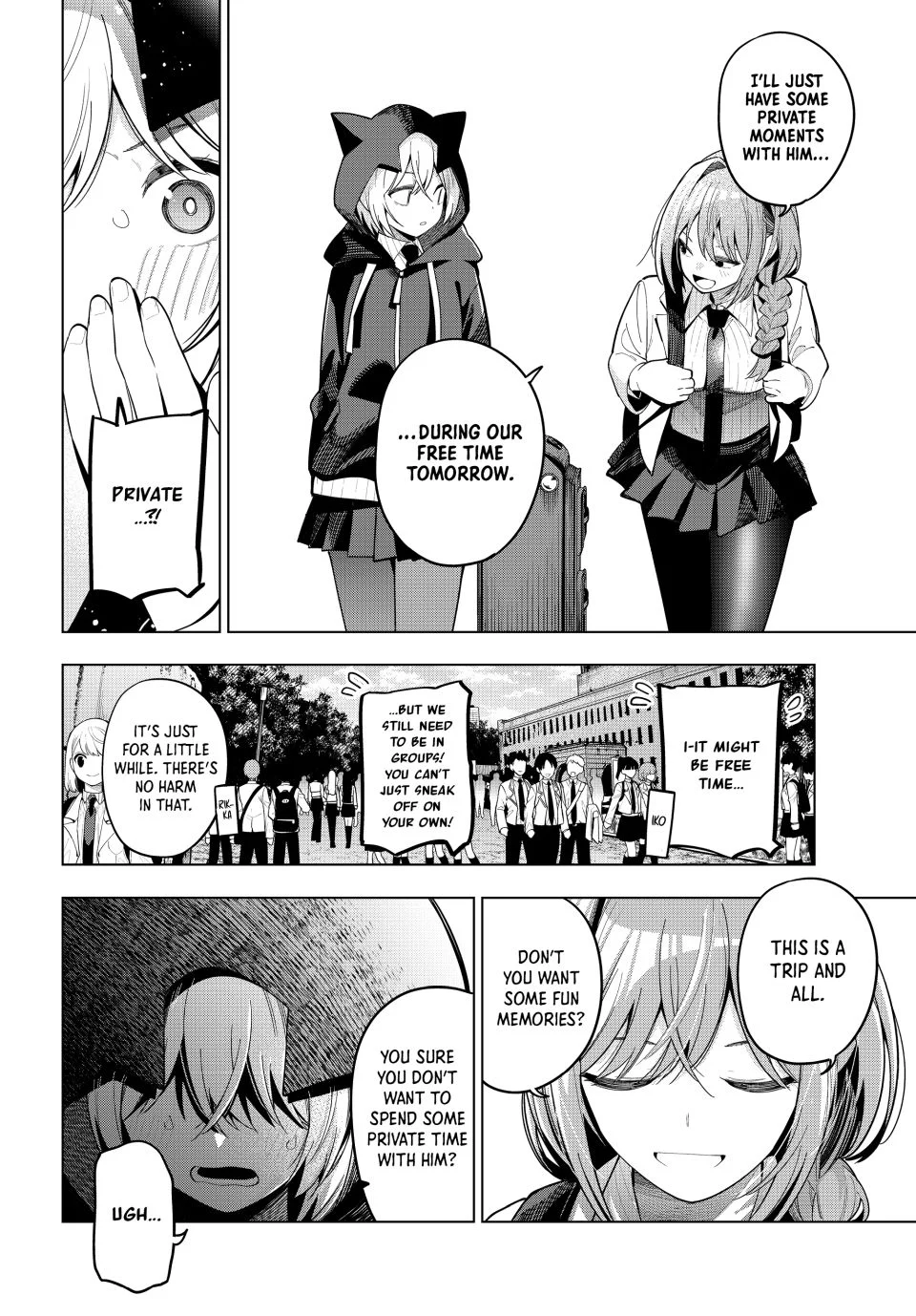 Mayonaka Heart Tune Chapter 87 - Page 12