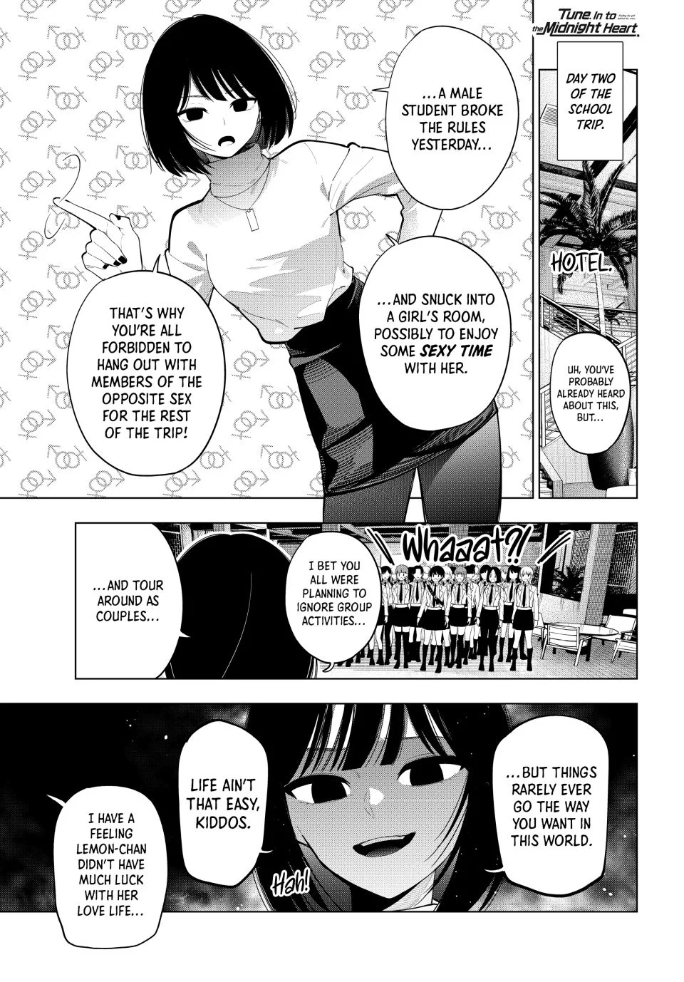 Mayonaka Heart Tune Chapter 88 - Page 1