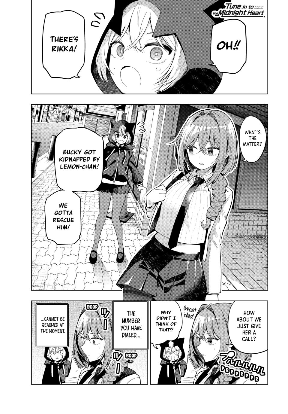 Mayonaka Heart Tune Chapter 90 - Page 1