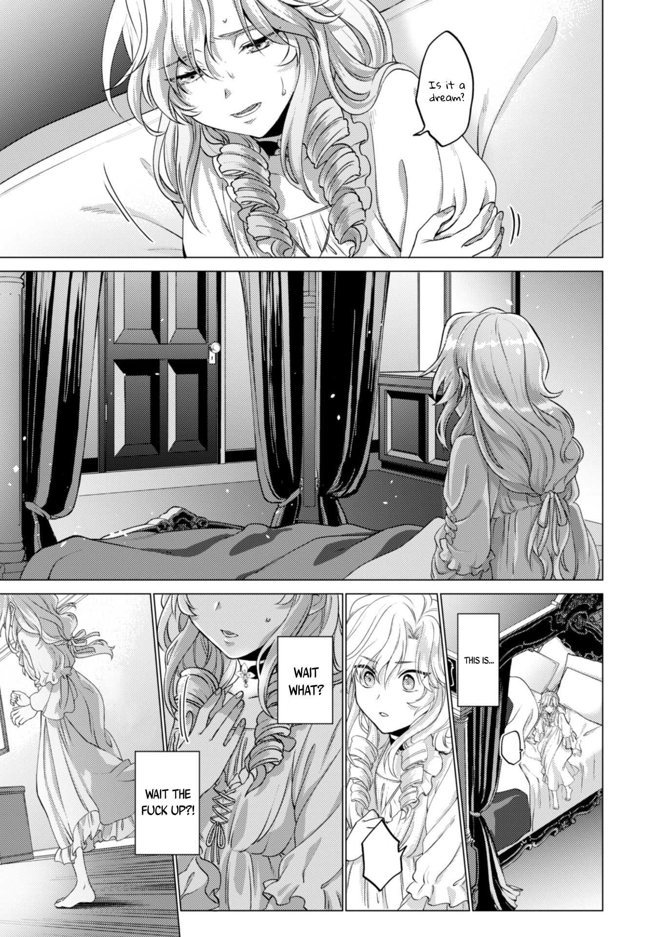 Me, a Saint? Nay, I am a Villainess! ~Therefore, I shall have the honor of preventing this TPK~ Chapter 1 - Page 14