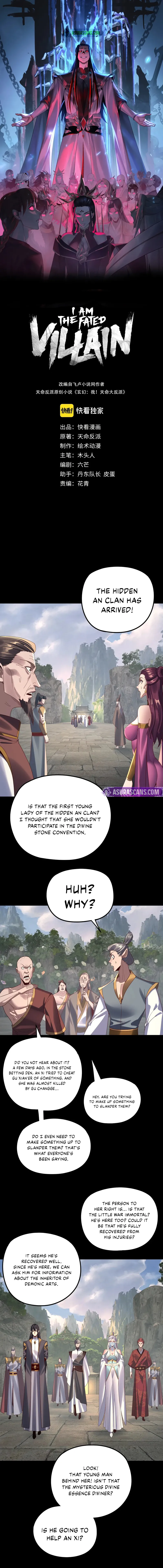 Me, the Heavenly Destined Villain Chapter 264 - Page 1
