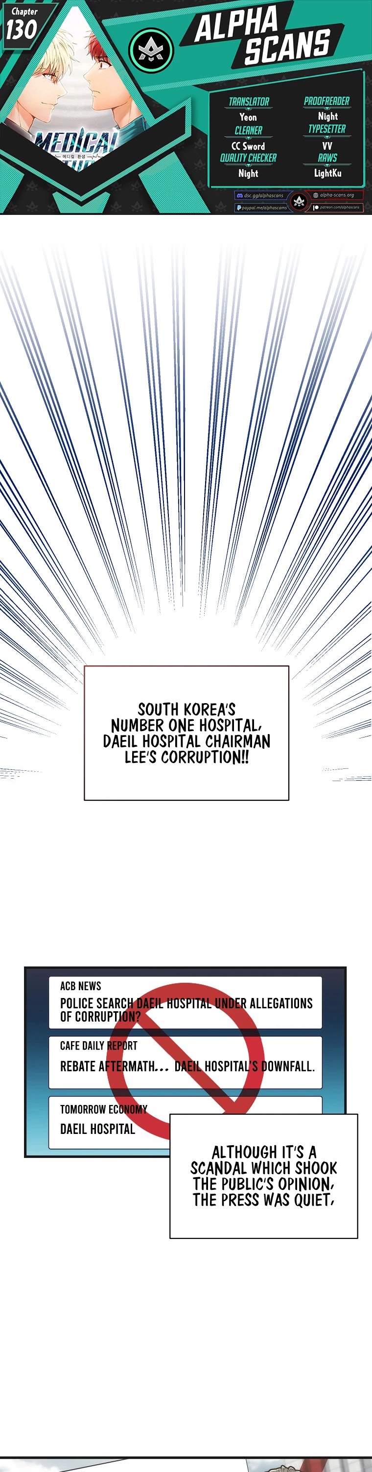 Medical Return Chapter 130 - Page 0