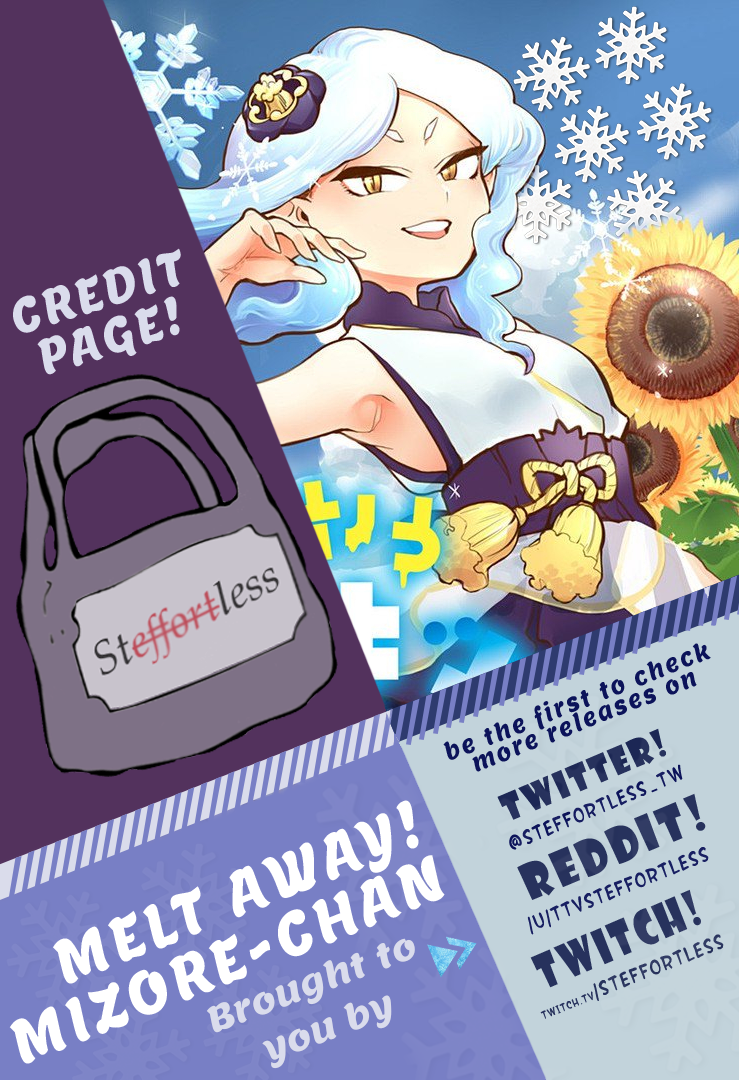 Melt Away! Mizore-chan Chapter 25 - Page 1