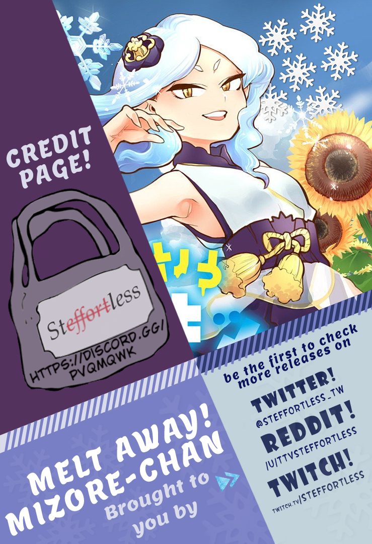 Melt Away! Mizore-chan Chapter 41 - Page 1