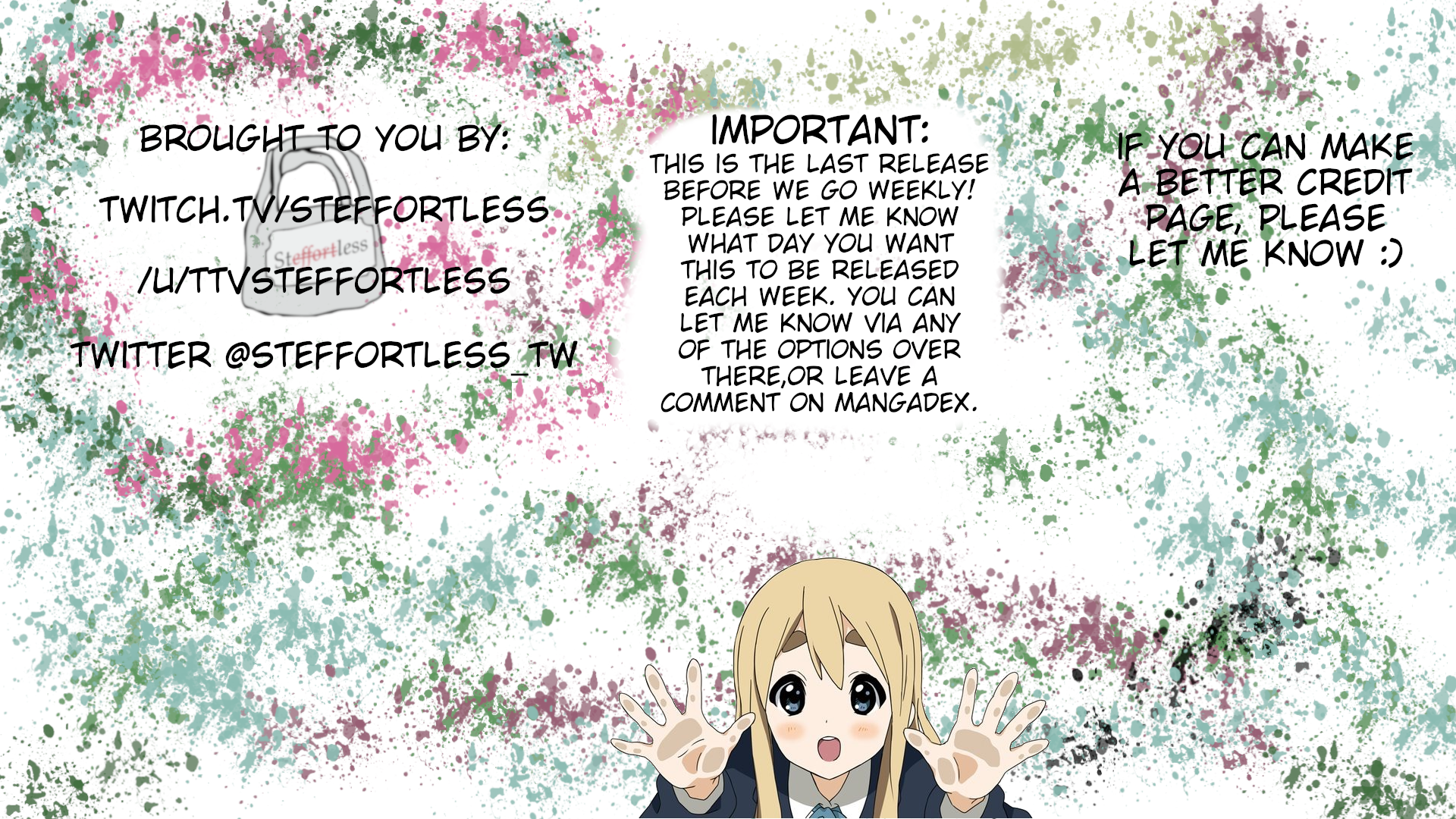 Melt Away! Mizore-chan Chapter 8 - Page 1