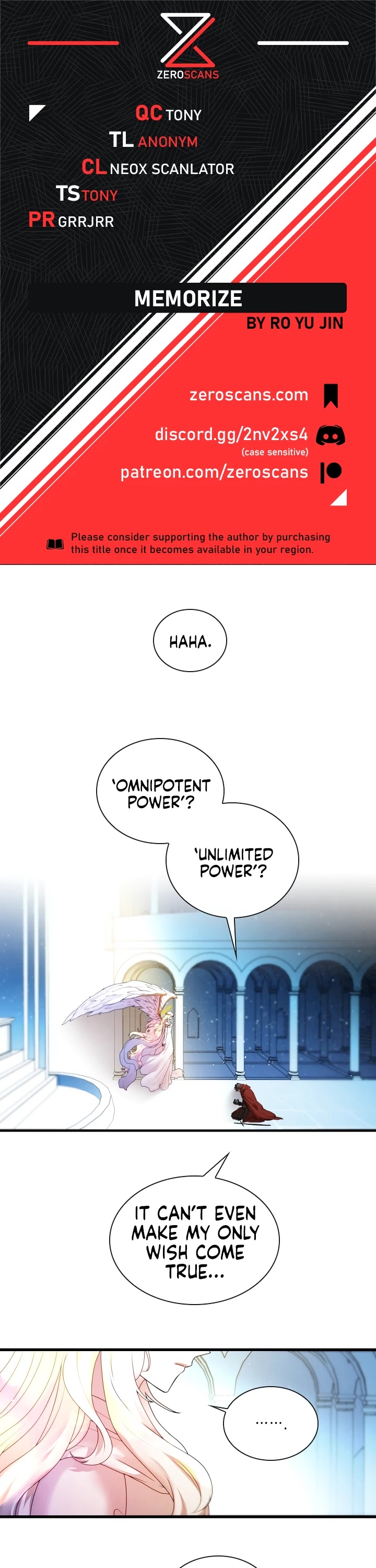 Memorize Chapter 1 - Page 1