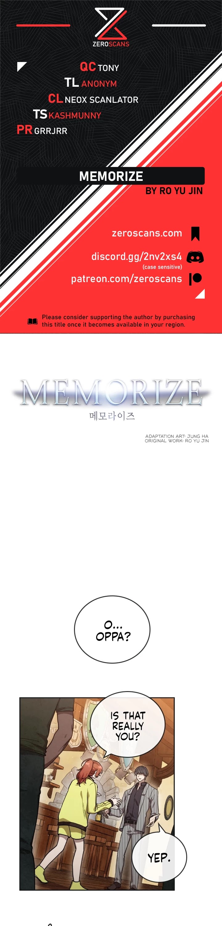 Memorize Chapter 13 - Page 1