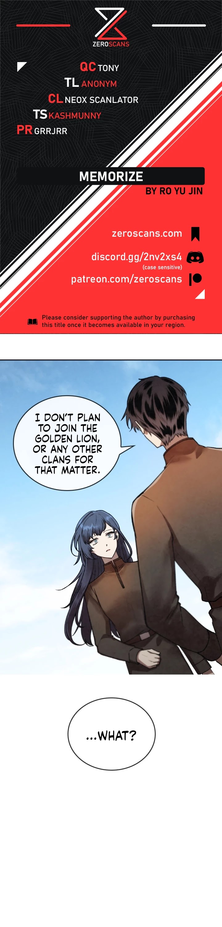 Memorize Chapter 16 - Page 1