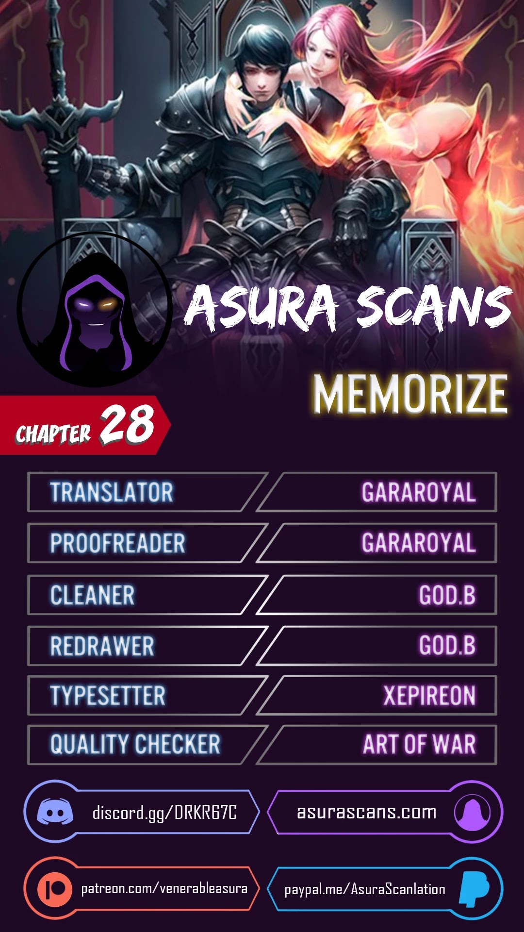 Memorize Chapter 28 - Page 1