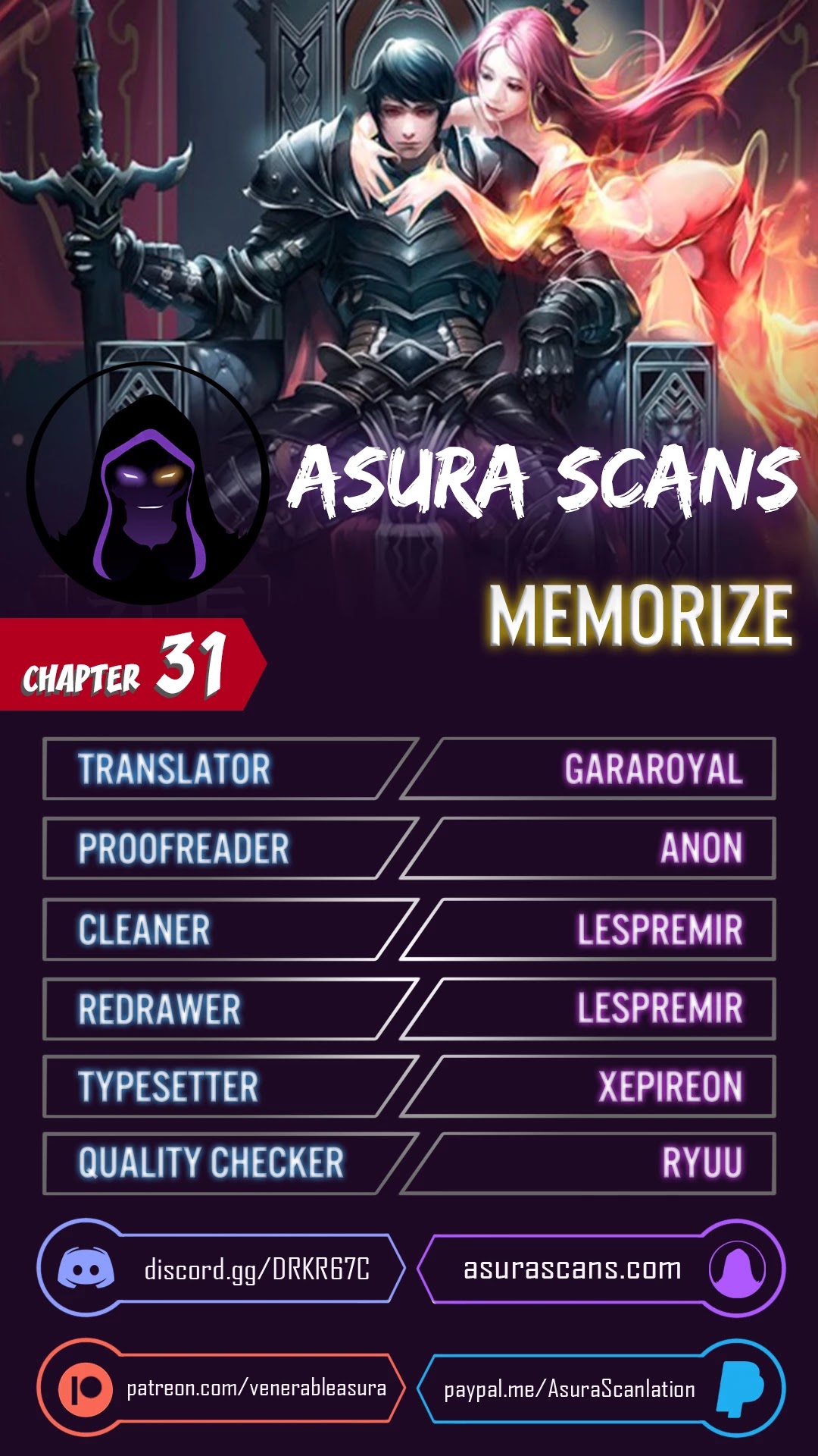 Memorize Chapter 31 - Page 1