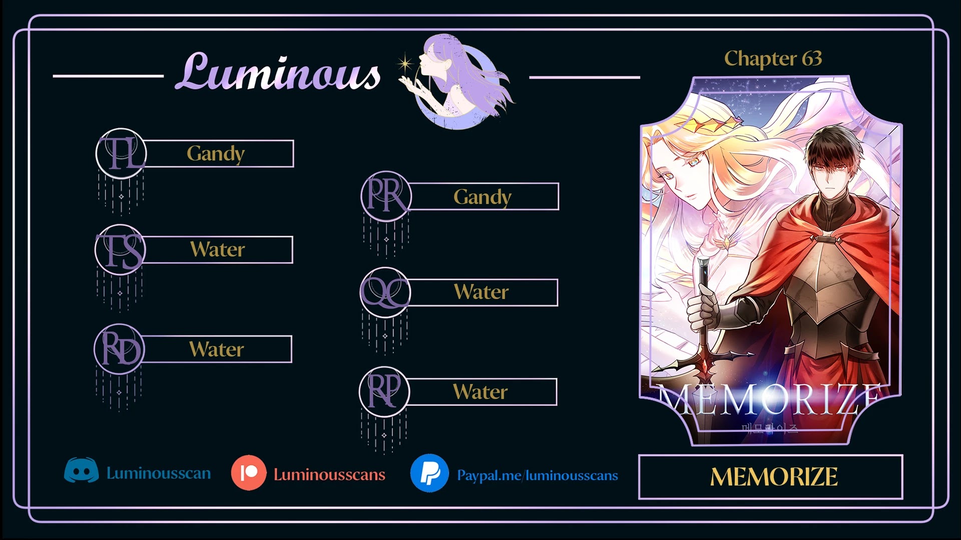 Memorize Chapter 63 - Page 1