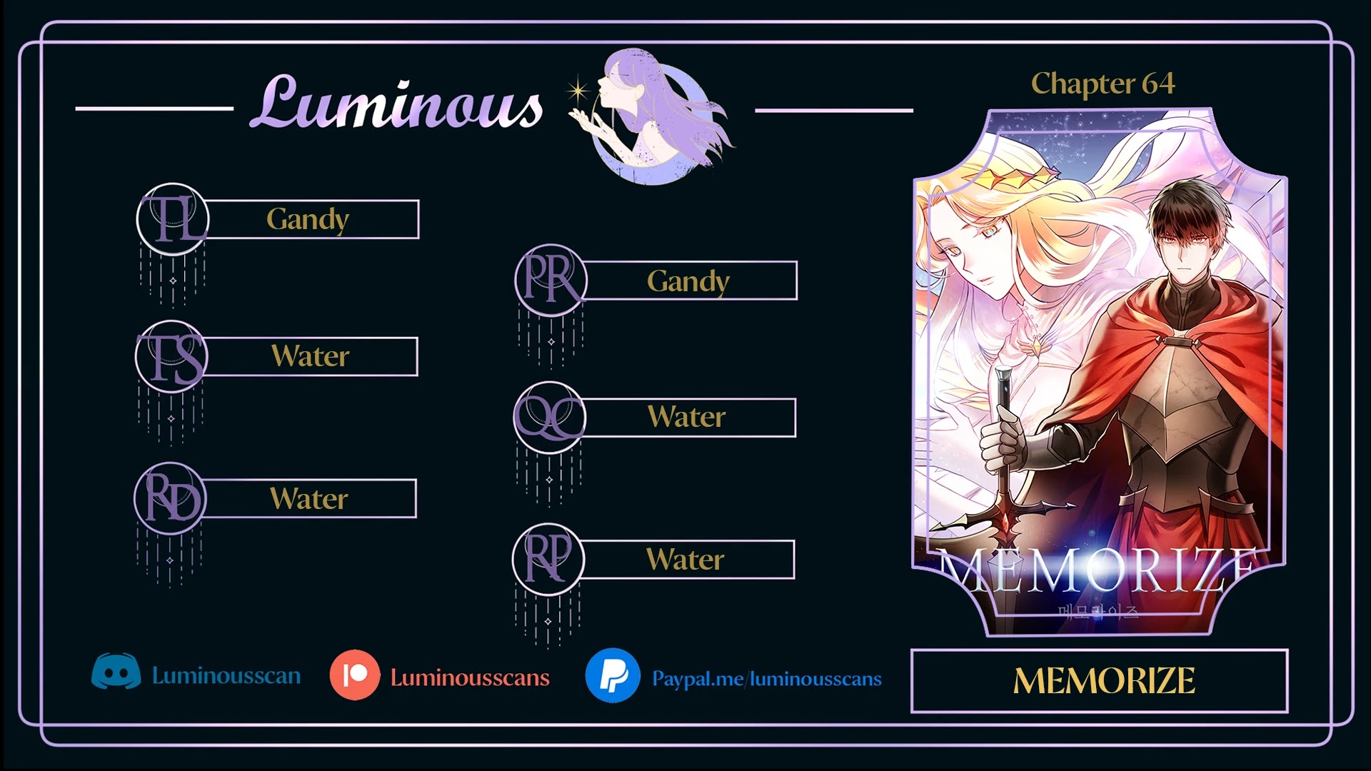 Memorize Chapter 64 - Page 1