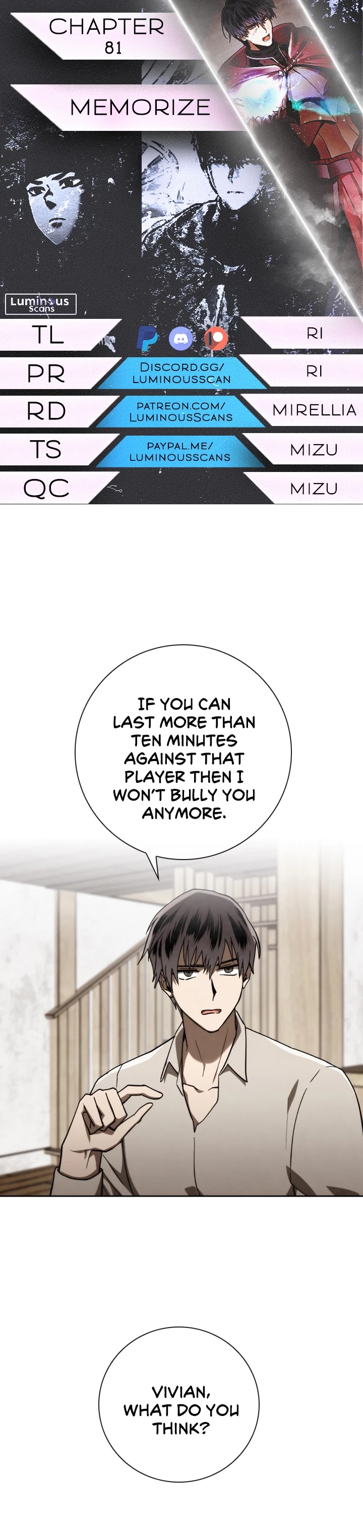 Memorize Chapter 81 - Page 1