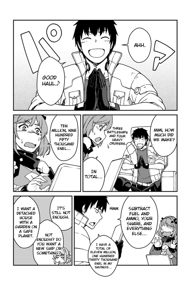 Mezametara Saikyou Soubi to Uchuusen-Mochi Datta no de, Ikkodate Mezashite Youhei Toshite Jiyuu ni Ikitai Chapter 10.1 - Page 11