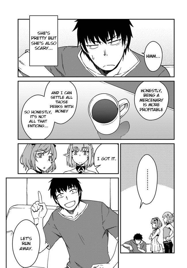 Mezametara Saikyou Soubi to Uchuusen-Mochi Datta no de, Ikkodate Mezashite Youhei Toshite Jiyuu ni Ikitai Chapter 10.1 - Page 14