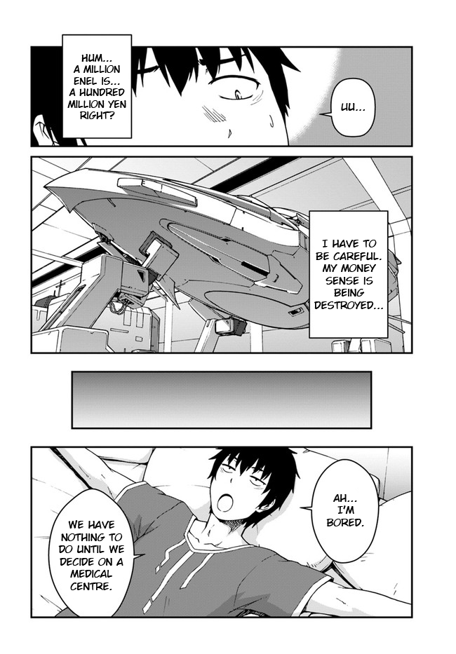 Mezametara Saikyou Soubi to Uchuusen-Mochi Datta no de, Ikkodate Mezashite Youhei Toshite Jiyuu ni Ikitai Chapter 11.1 - Page 11