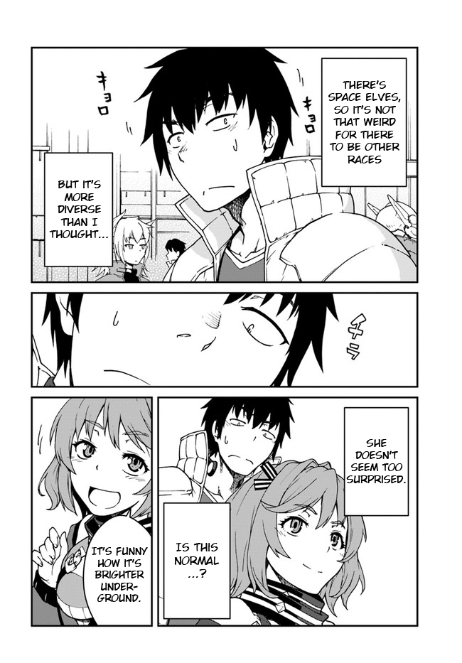 Mezametara Saikyou Soubi to Uchuusen-Mochi Datta no de, Ikkodate Mezashite Youhei Toshite Jiyuu ni Ikitai Chapter 12 - Page 13
