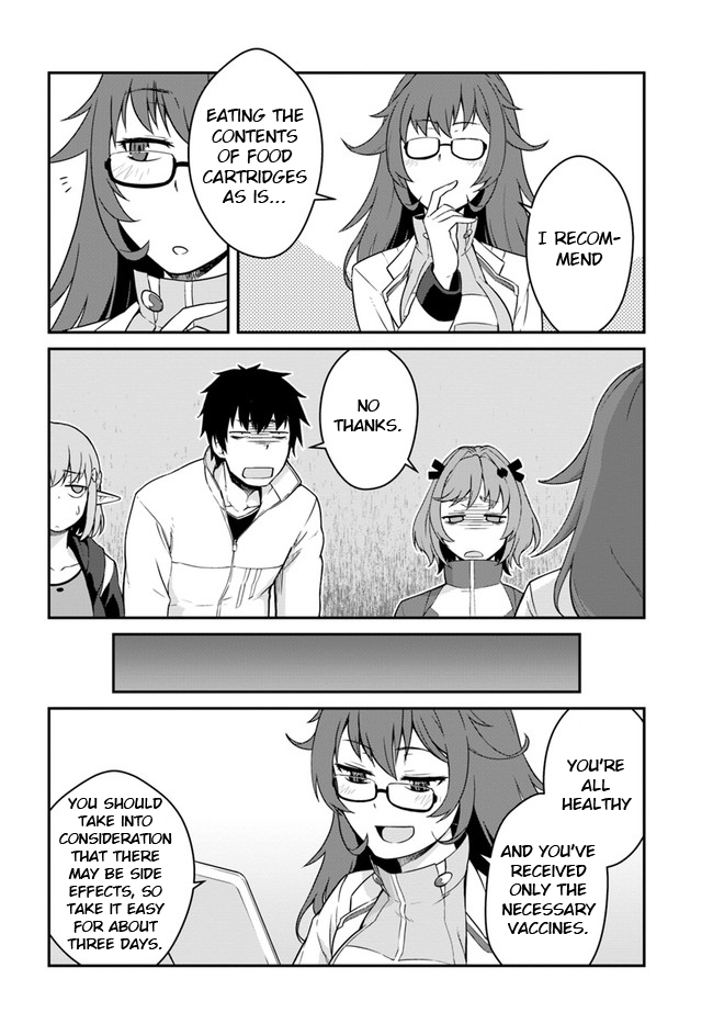 Mezametara Saikyou Soubi to Uchuusen-Mochi Datta no de, Ikkodate Mezashite Youhei Toshite Jiyuu ni Ikitai Chapter 13.1 - Page 4