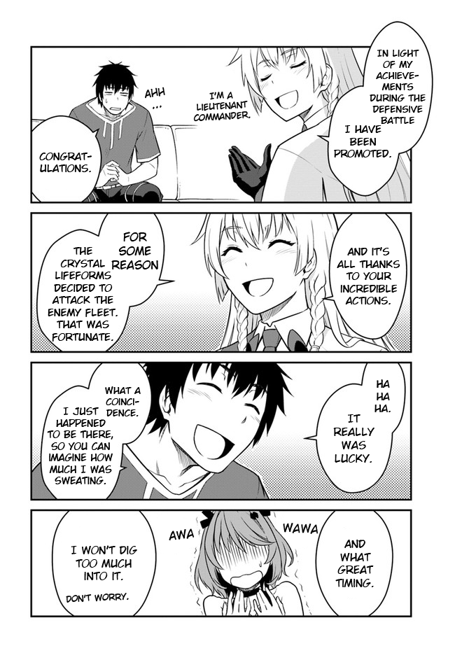 Mezametara Saikyou Soubi to Uchuusen-Mochi Datta no de, Ikkodate Mezashite Youhei Toshite Jiyuu ni Ikitai Chapter 15 - Page 15