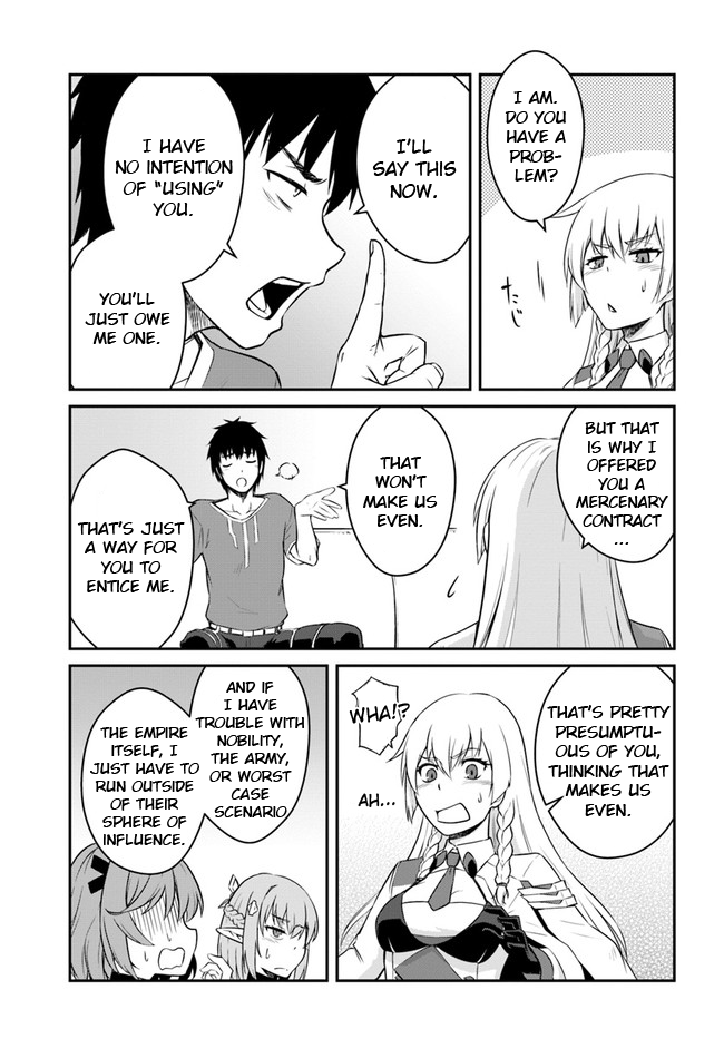 Mezametara Saikyou Soubi to Uchuusen-Mochi Datta no de, Ikkodate Mezashite Youhei Toshite Jiyuu ni Ikitai Chapter 15 - Page 28
