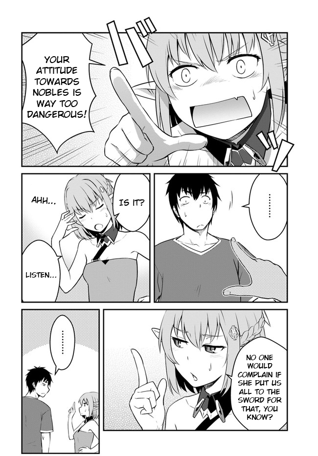 Mezametara Saikyou Soubi to Uchuusen-Mochi Datta no de, Ikkodate Mezashite Youhei Toshite Jiyuu ni Ikitai Chapter 16.1 - Page 4