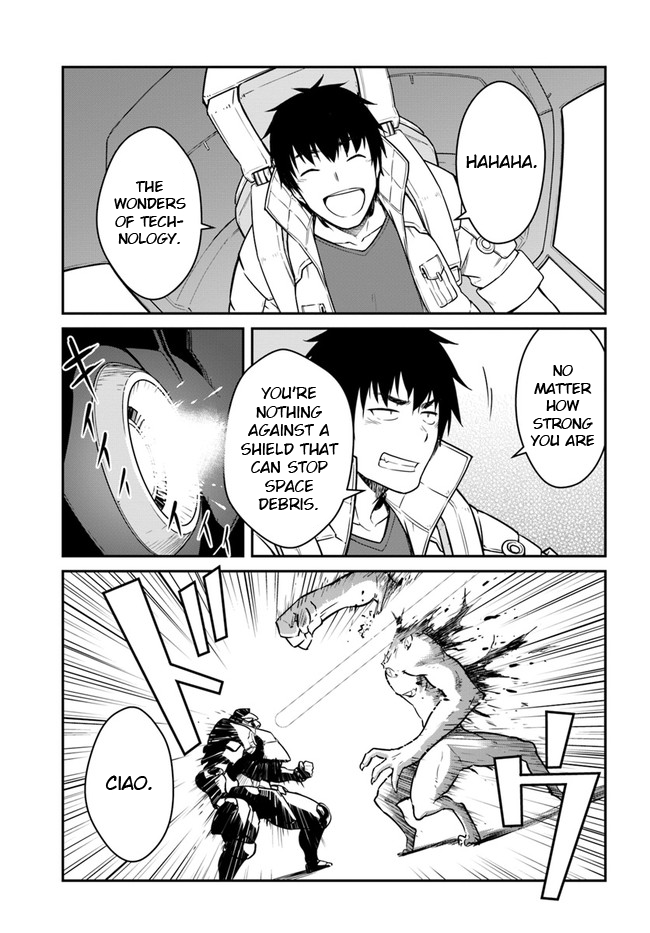 Mezametara Saikyou Soubi to Uchuusen-Mochi Datta no de, Ikkodate Mezashite Youhei Toshite Jiyuu ni Ikitai Chapter 19.2 - Page 14