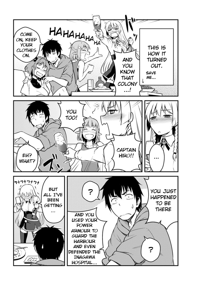 Mezametara Saikyou Soubi to Uchuusen-Mochi Datta no de, Ikkodate Mezashite Youhei Toshite Jiyuu ni Ikitai Chapter 21.2 - Page 9