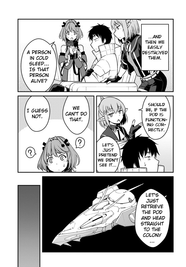 Mezametara Saikyou Soubi to Uchuusen-Mochi Datta no de, Ikkodate Mezashite Youhei Toshite Jiyuu ni Ikitai Chapter 22.1 - Page 10