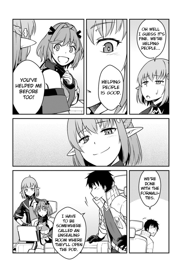 Mezametara Saikyou Soubi to Uchuusen-Mochi Datta no de, Ikkodate Mezashite Youhei Toshite Jiyuu ni Ikitai Chapter 22.1 - Page 13