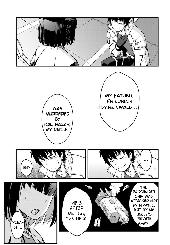 Mezametara Saikyou Soubi to Uchuusen-Mochi Datta no de, Ikkodate Mezashite Youhei Toshite Jiyuu ni Ikitai Chapter 22.2 - Page 11