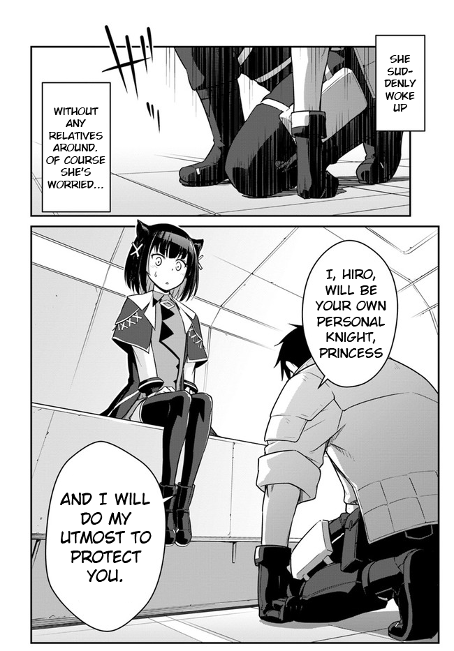 Mezametara Saikyou Soubi to Uchuusen-Mochi Datta no de, Ikkodate Mezashite Youhei Toshite Jiyuu ni Ikitai Chapter 22.2 - Page 8