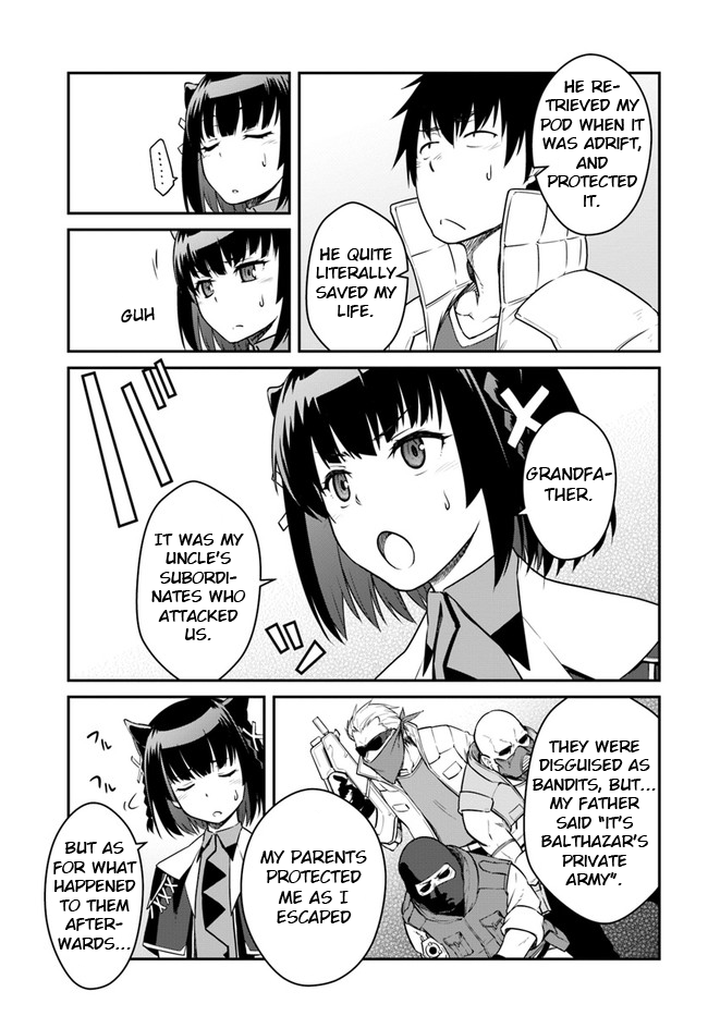 Mezametara Saikyou Soubi to Uchuusen-Mochi Datta no de, Ikkodate Mezashite Youhei Toshite Jiyuu ni Ikitai Chapter 23.1 - Page 12