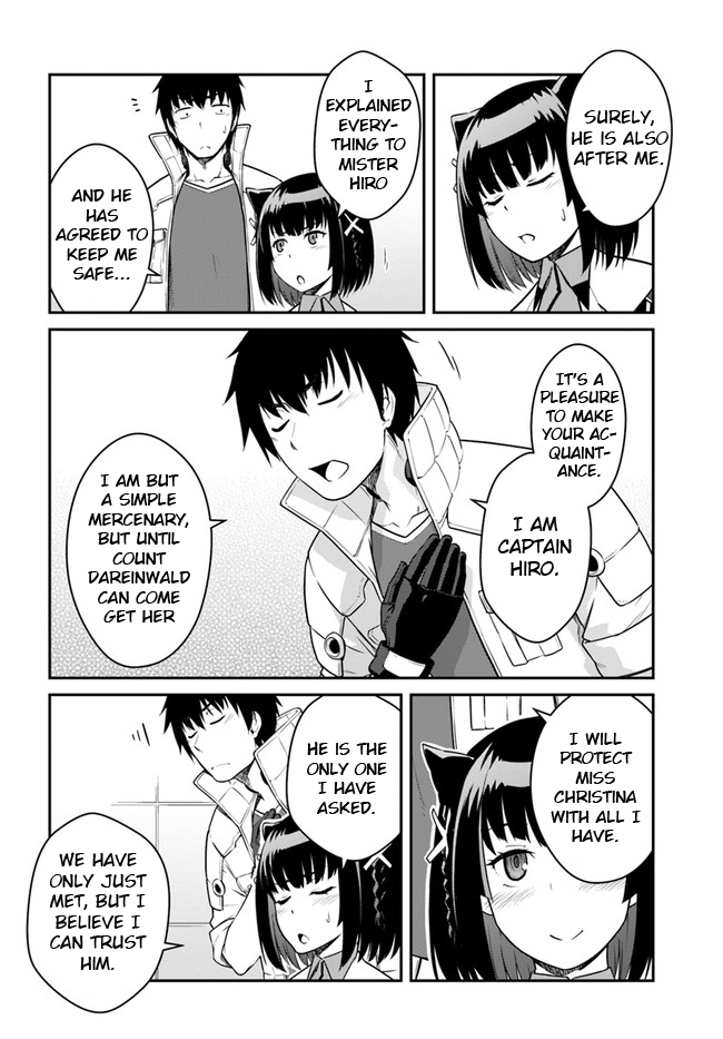 Mezametara Saikyou Soubi to Uchuusen-Mochi Datta no de, Ikkodate Mezashite Youhei Toshite Jiyuu ni Ikitai Chapter 23.1 - Page 13