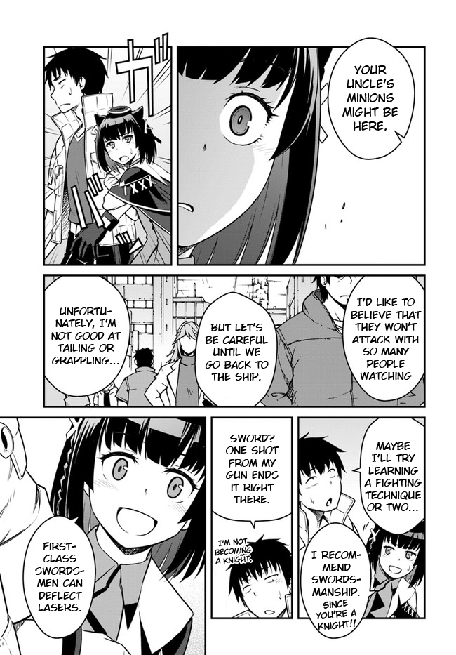 Mezametara Saikyou Soubi to Uchuusen-Mochi Datta no de, Ikkodate Mezashite Youhei Toshite Jiyuu ni Ikitai Chapter 23.2 - Page 3